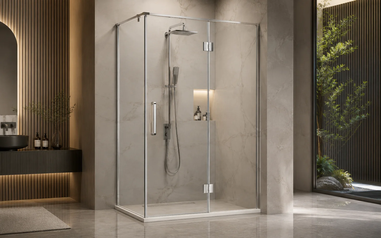 ELEGANT SHOWER ROOM