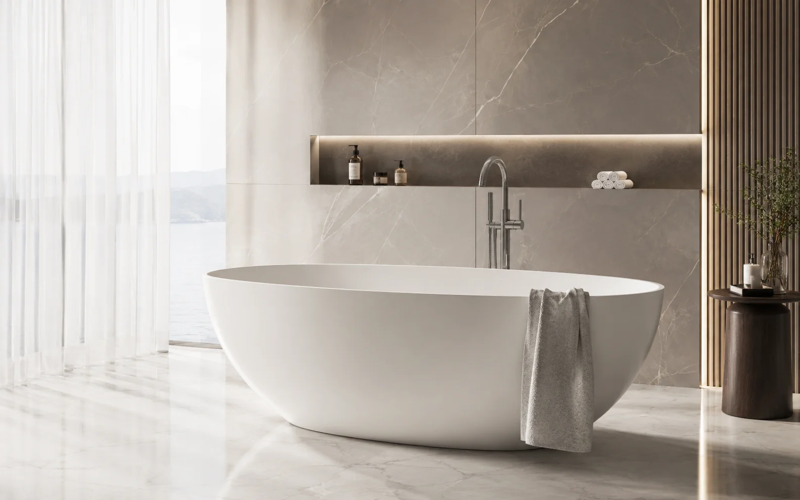 Luxury Bathtub Space
